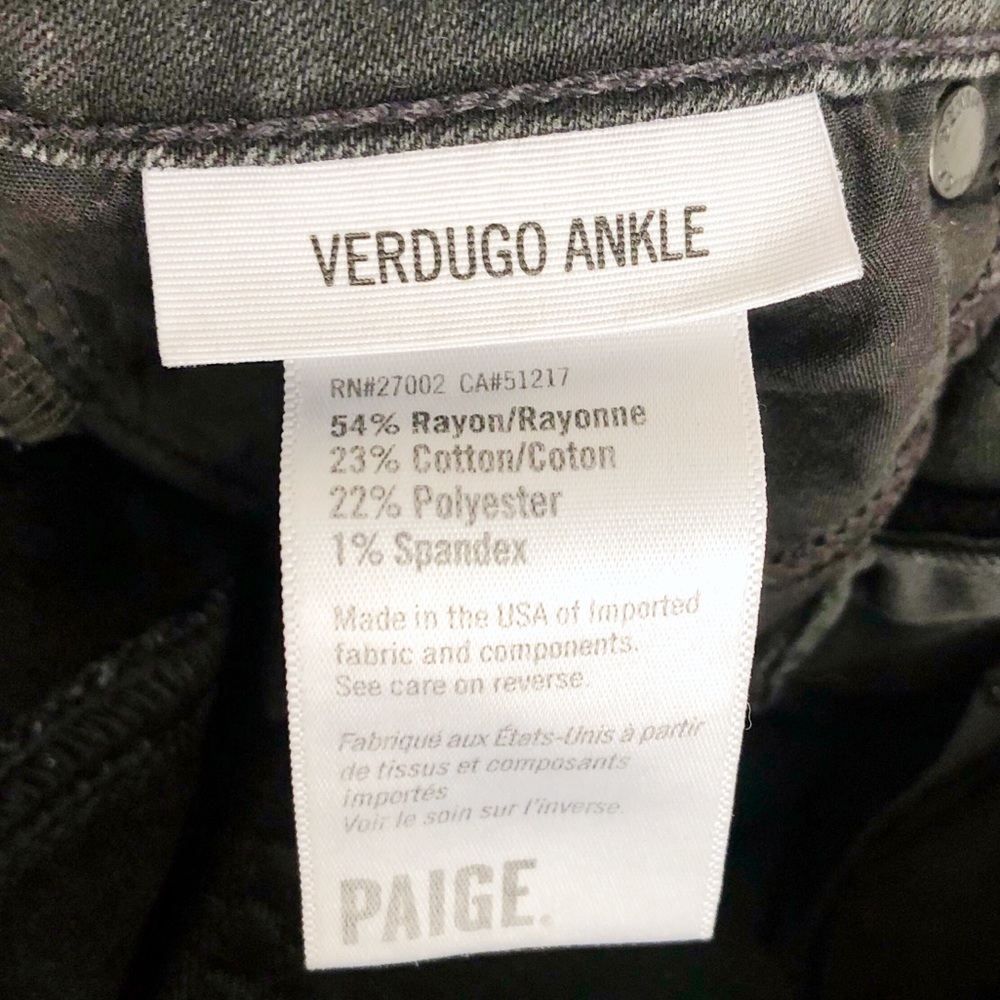 ✨ Paige Verdugo Ankle Super Distressed Jeans - Picture 12 of 12